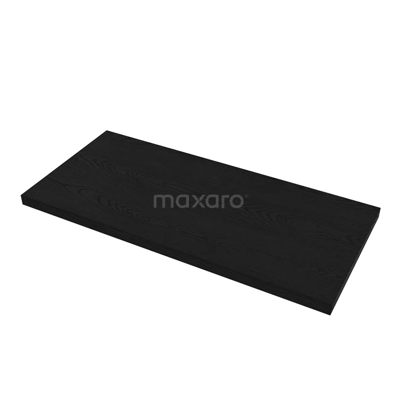Modulo Plato Slim Basin worktop | 100 cm Black oak T09-1000-33100