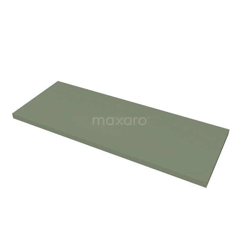 Green rectangular ceramic bathroom shelf, ideal addition to modern bathrooms for a stylish and practical touch.