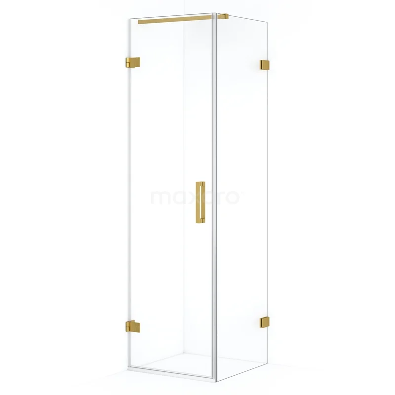 Duschkabine Diamond CDA210606120GG Glas Duschkabine mit goldfarbenen Akzenten, modernes Design, ideal für stilvolle Bäder.