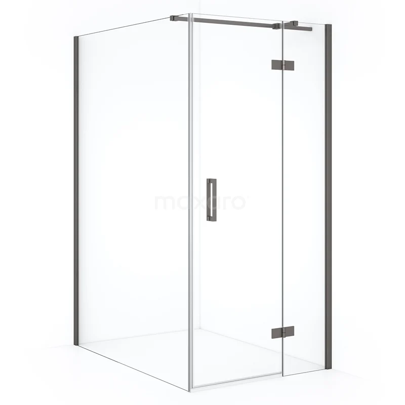 Duschkabine Diamond CDB224614310ZMN Duschkabine mit Eckeinstieg, transparentem Glas und metallischen Profilen, ideal für eine moderne Badezimmer Einrichtung.