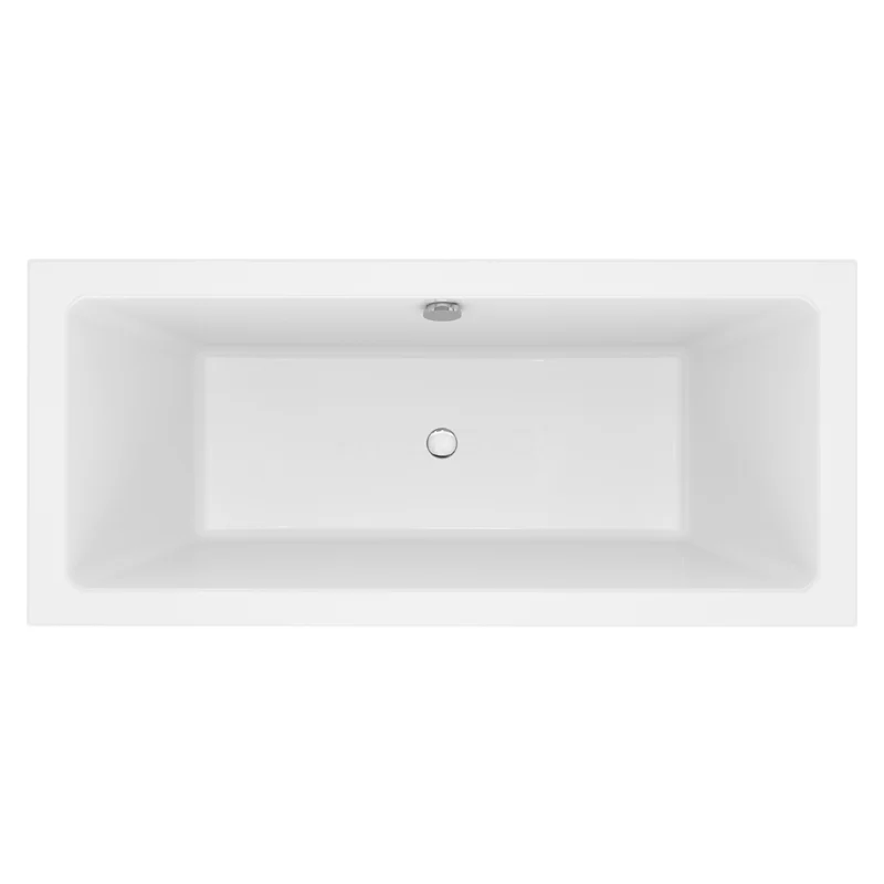 Ponza Bathtub | 170x75cm Acrylic Gloss White XZ01-1775G