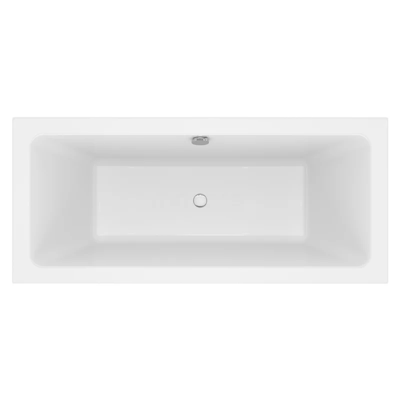 Ponza Bathtub | 190x90cm Acrylic Gloss White, Extra Deep XZ01-1990XLG