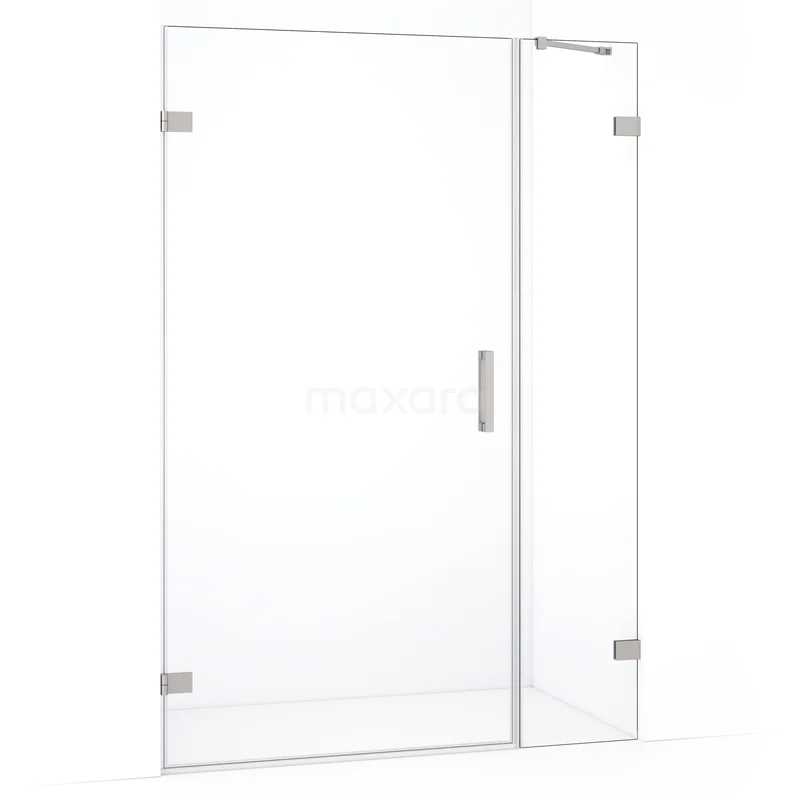 Duschtür Diamond DDC211004220BR Glas Duschwand mit Tür, transparentes gehärtetes Glas, minimalistisches Design, ideal für ein modernes Badezimmer.