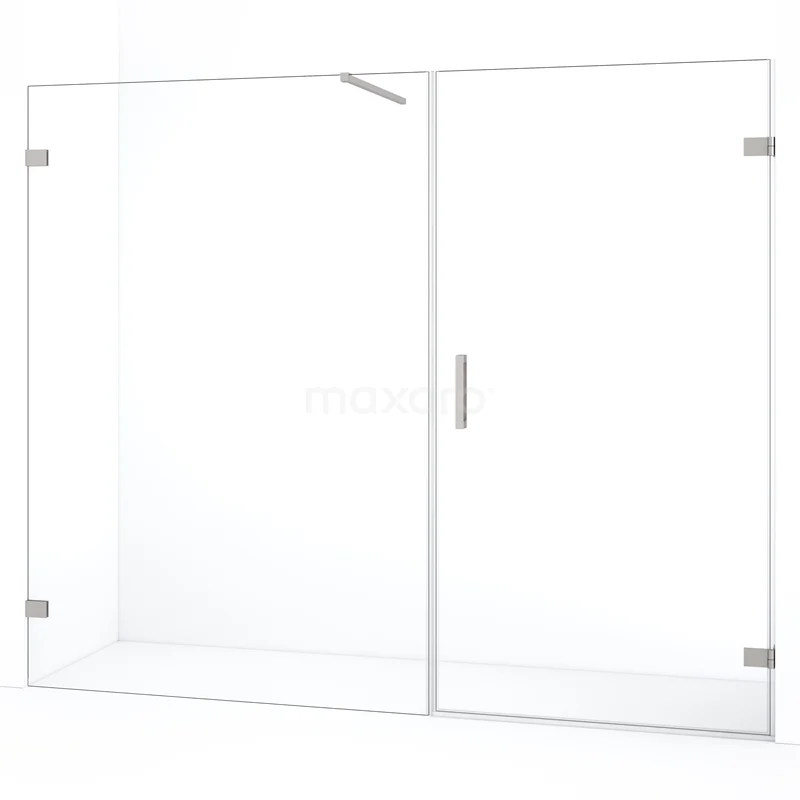 Duschtür Diamond DDC221013120BR Glas Duschwand mit Tür, klare transparente Optik, minimalistisches Design, ideal für moderne Badezimmer.
