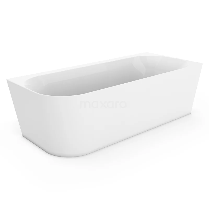 Velino Corner Bath | 180x80cm Acrylic Gloss White Right VSA74R