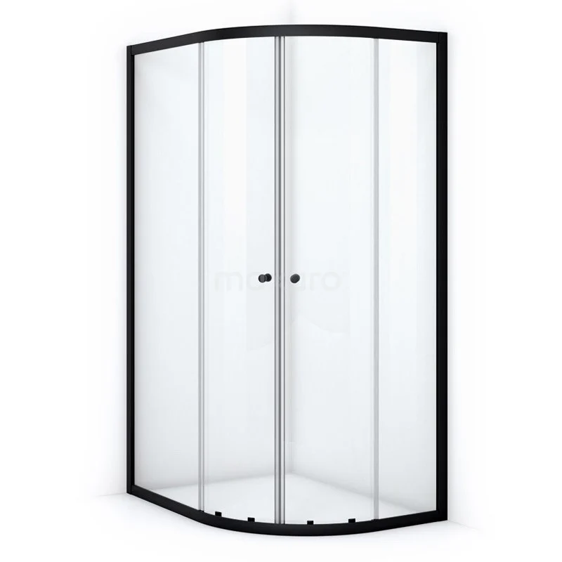 Duschkabine Ruby Allure 120x90cm aus klarem Sicherheitsglas mit Schiebetüren Matt Schwarz R0820-1209M Duschkabine Ruby Allure 120x90cm aus klarem Sicherheitsglas mit Schiebetüren Matt Schwarz R0820-1209M