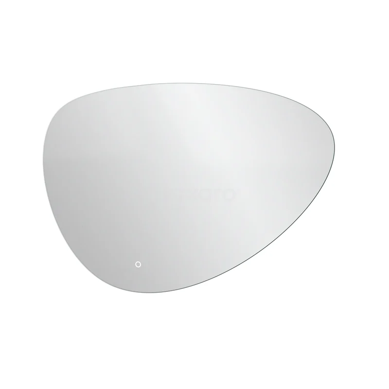 Organic bathroom mirror with LED lighting Nuvolo 100x68.8cm M17-1000-43080