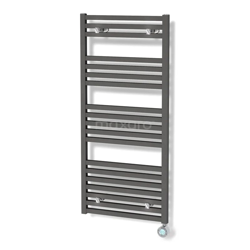 Zeus  Radiator Elektrisch | 50x122 cm Donkergrijs 890 W att Aluminium DR57_0512RDN-EN
