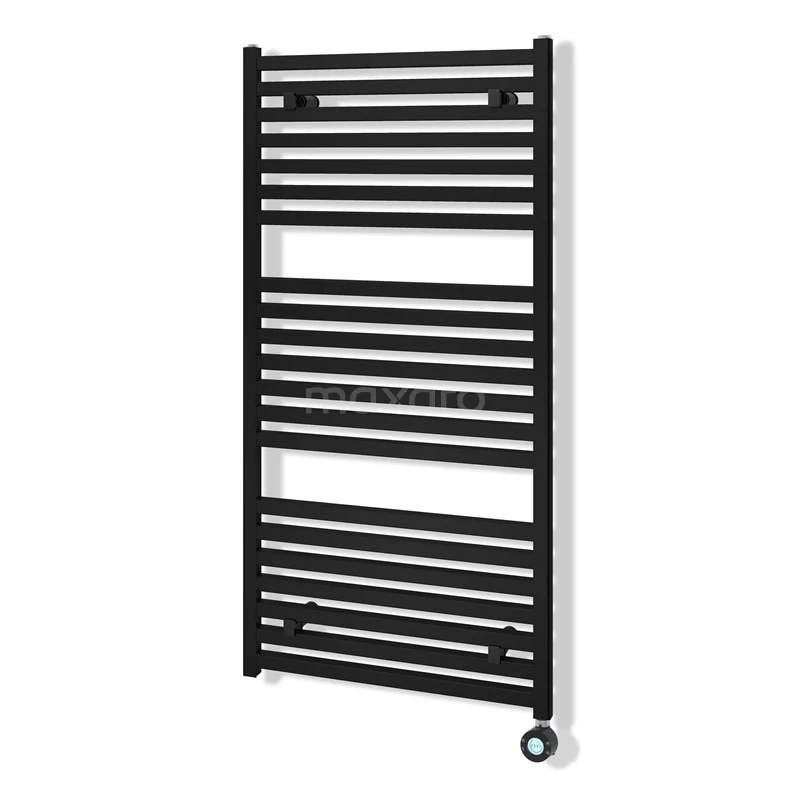 Zeus  Radiator Elektrisch | 60x120 cm Mat zwart 1160 W att Aluminium DR57_0612SBN-EN