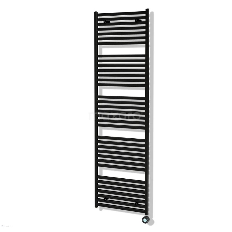 Zeus Radiator Elektrisch | 60x204 cm Mat zwart 900 W att Aluminium DR57_0620SBN-EN Zeus Radiator Elektrisch | 60x204 cm Mat zwart 900 W att Aluminium DR57_0620SBN-EN