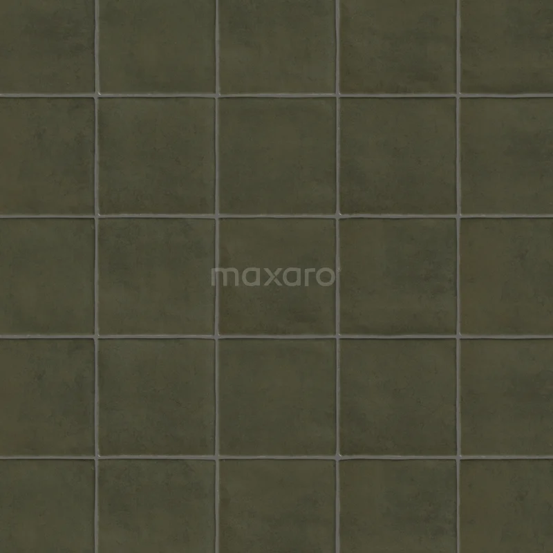 Wall tile Paletta Bold Green 13x13cm Uni Green Non Rectified 507-010205