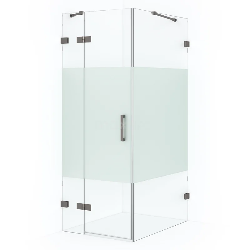 Diamond Duschkabine | 100x90 cm Schwarzes Metall Drehtür Rechteck CDB213610423ZM Diamond Duschkabine | 100x90 cm Schwarzes Metall Drehtür Rechteck CDB213610423ZM