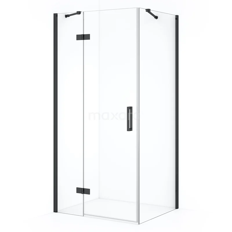 Diamond Shower cabin | 100x70 cm Black chrome Clear glass Pivot door Rectangle CDB214607410BCN Diamond Shower cabin | 100x70 cm Black chrome Clear glass Pivot door Rectangle CDB214607410BCN