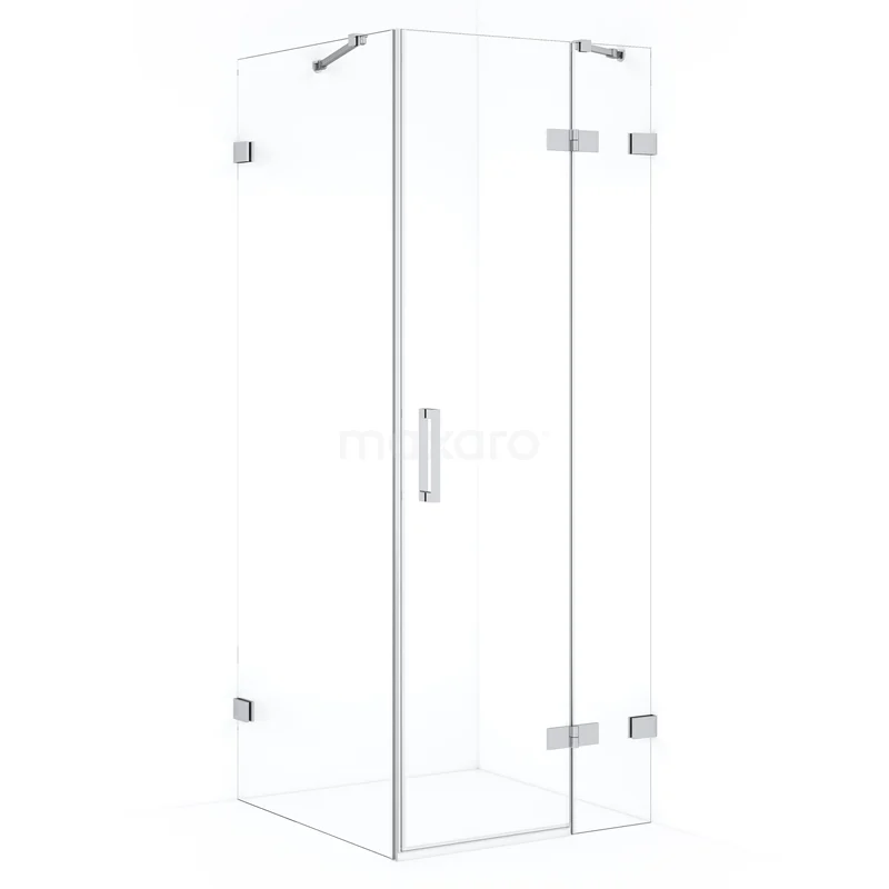 Diamond Duschkabine | 90x70 cm Chrom Drehtür Rechteck CDB223607420C Diamond Duschkabine | 90x70 cm Chrom Drehtür Rechteck CDB223607420C