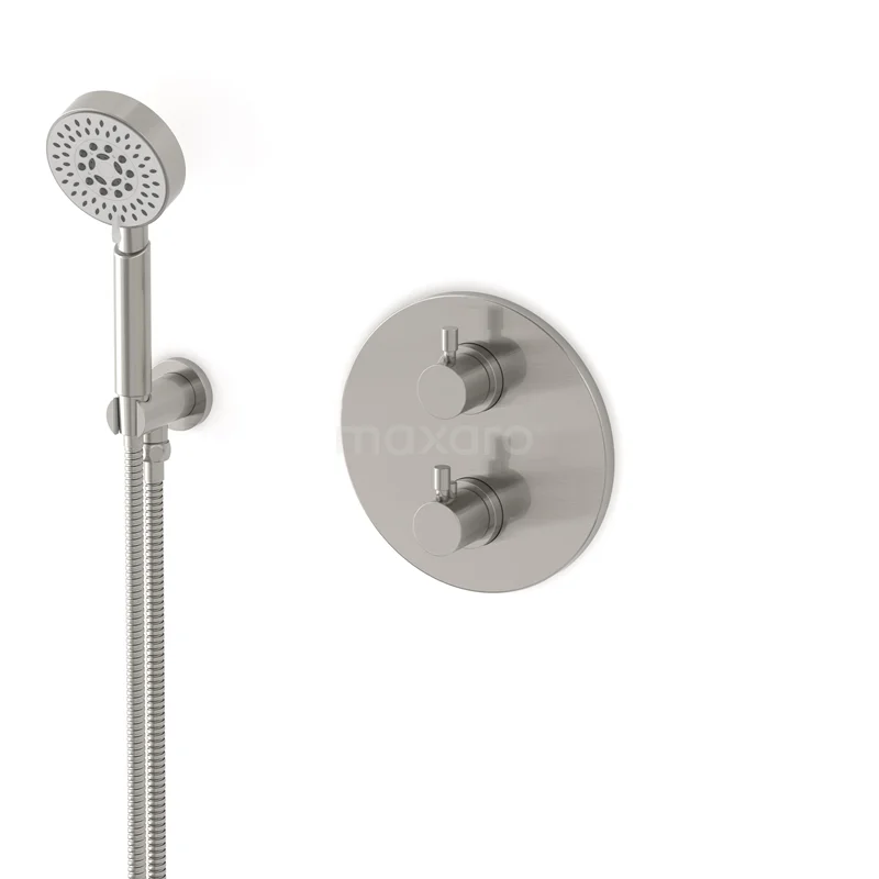 Radius Unterputz-Brausegarnitur | Edelstahl Thermostatarmatur mit Handbrause 5 Positionen AIR55-00019 Radius Unterputz-Brausegarnitur | Edelstahl Thermostatarmatur mit Handbrause 5 Positionen AIR55-00019