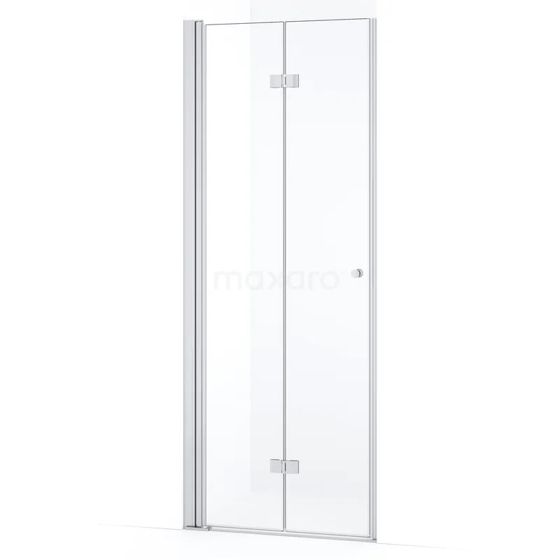 Diamond Shower door | 80 cm Chrome Folding door DDV081110C