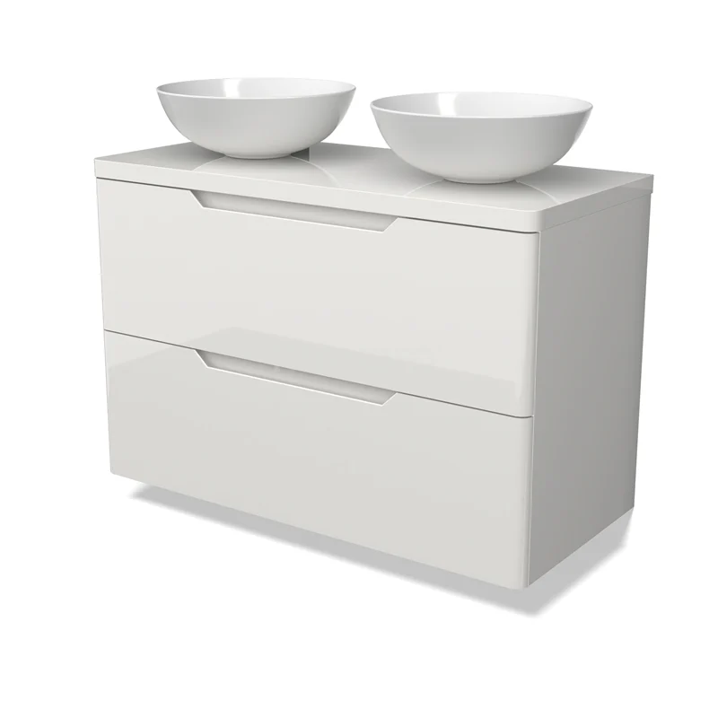 Badmöbel für Aufsatzwaschbecken Modulo Plato BMK17-03114 Badmöbel für Aufsatzwaschbecken Modulo Plato BMK17-03114