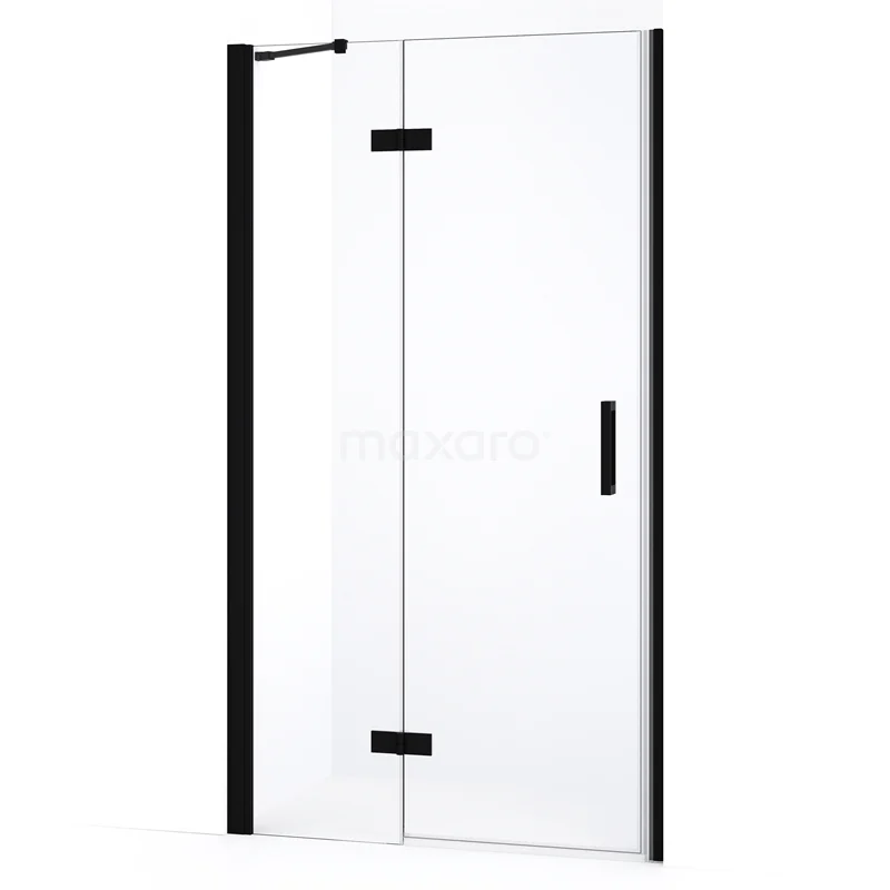 Diamond Duschtür | 100 cm Matt Schwarz Klarglas Drehtür DDB21462230MB Diamond Duschtür | 100 cm Matt Schwarz Klarglas Drehtür DDB21462230MB