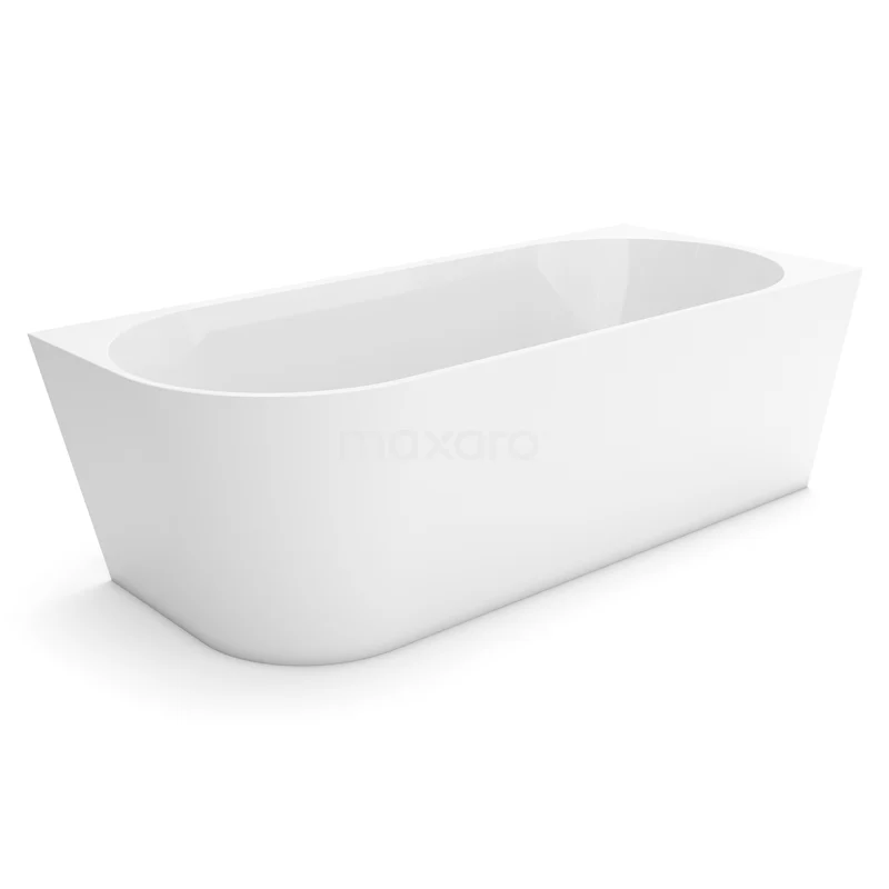 Corner bath Pratico Right 170x75cm Acrylic Gloss White VSA102R
