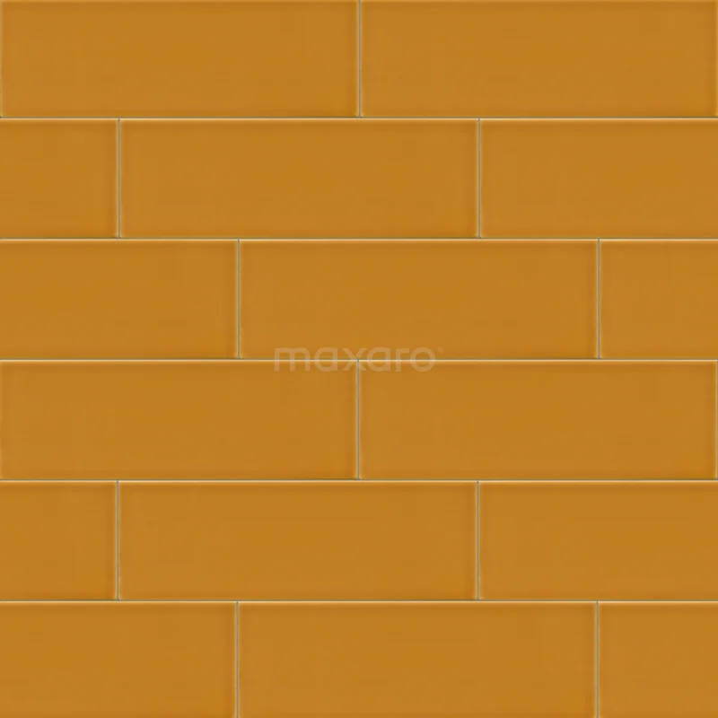 Tile sample, Wall tile, Century Glossy Ochre Yellow 501-1210TS