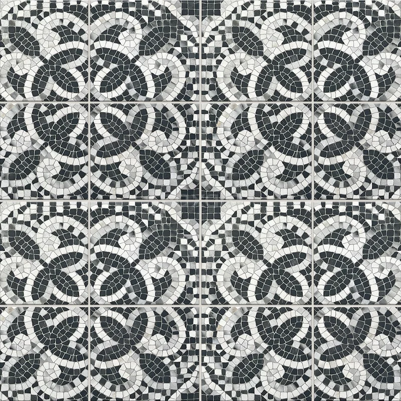 Nova Dark Floor/wall tile | 20x20 cm Multicoloured Decor 502-100103