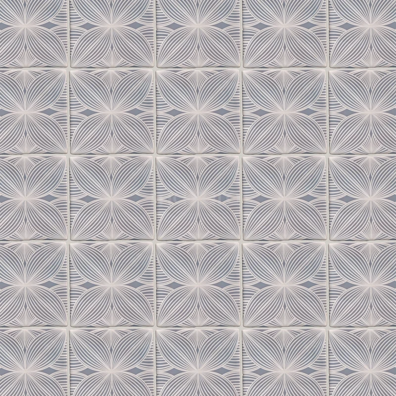 Wall tile Artisan Violet 13x13cm Decor Blue Non-Rectified 502-110102