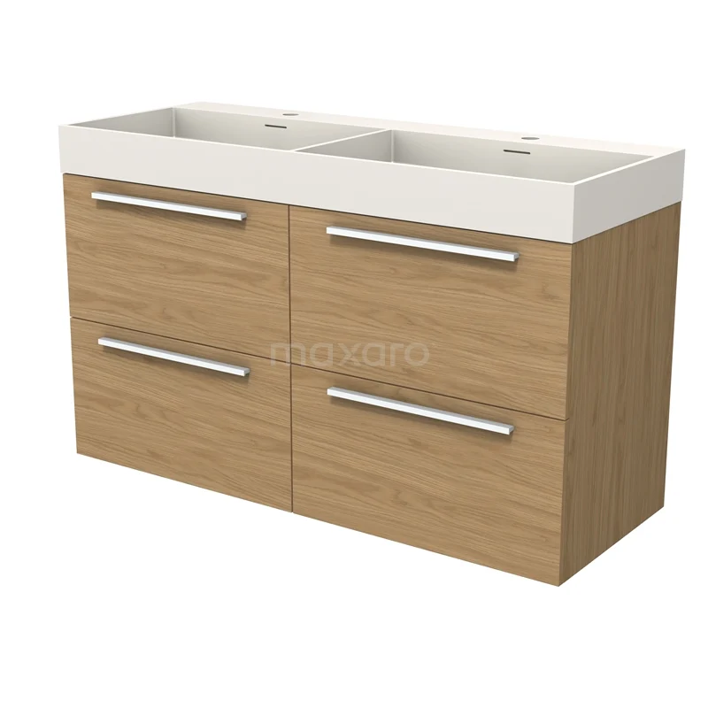 Modulo Waschtische | 120 cm Naturfurnier Flach front Solid Surface 4 Schubladen BMW18-01243 Modulo Waschtische | 120 cm Naturfurnier Flach front Solid Surface 4 Schubladen BMW18-01243