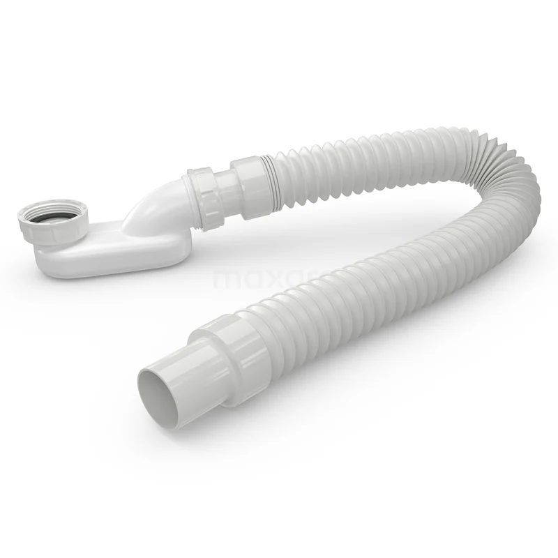 Siphon & drain hose Freestanding Bath White SVB01S