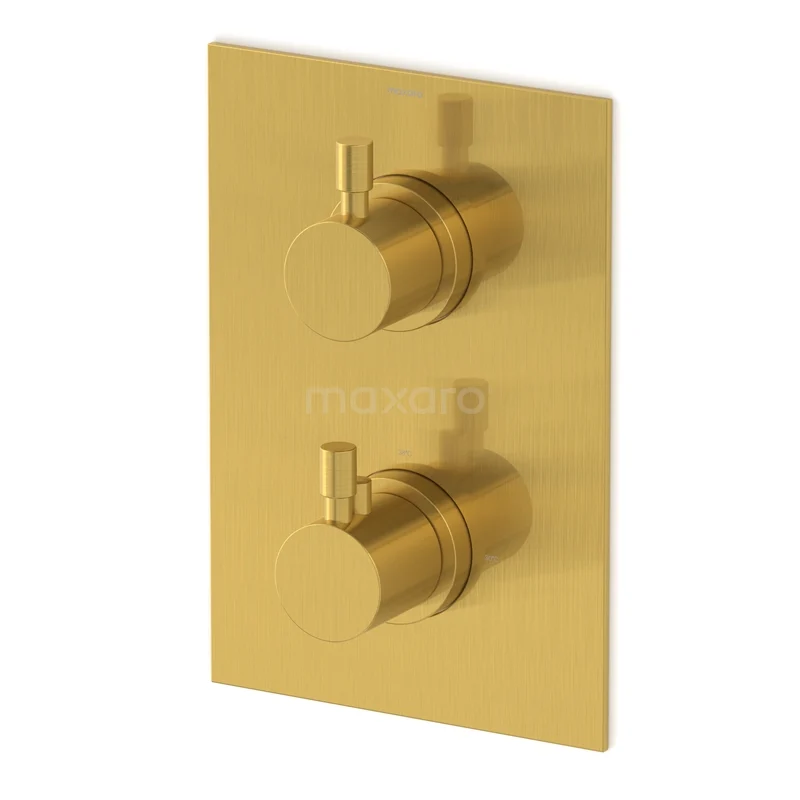 Einbau-Duscharmatur Radius Gold, Thermostat, Gold 55.152.502GGNS Einbau-Duscharmatur Radius Gold, Thermostat, Gold 55.152.502GGNS