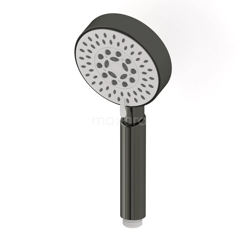 Handheld shower Radius Black Chrome, 5 Stands, Black chrome 99.104.000BC