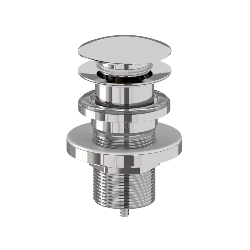 Waste plug Lockable Chrome Round 99.000.604