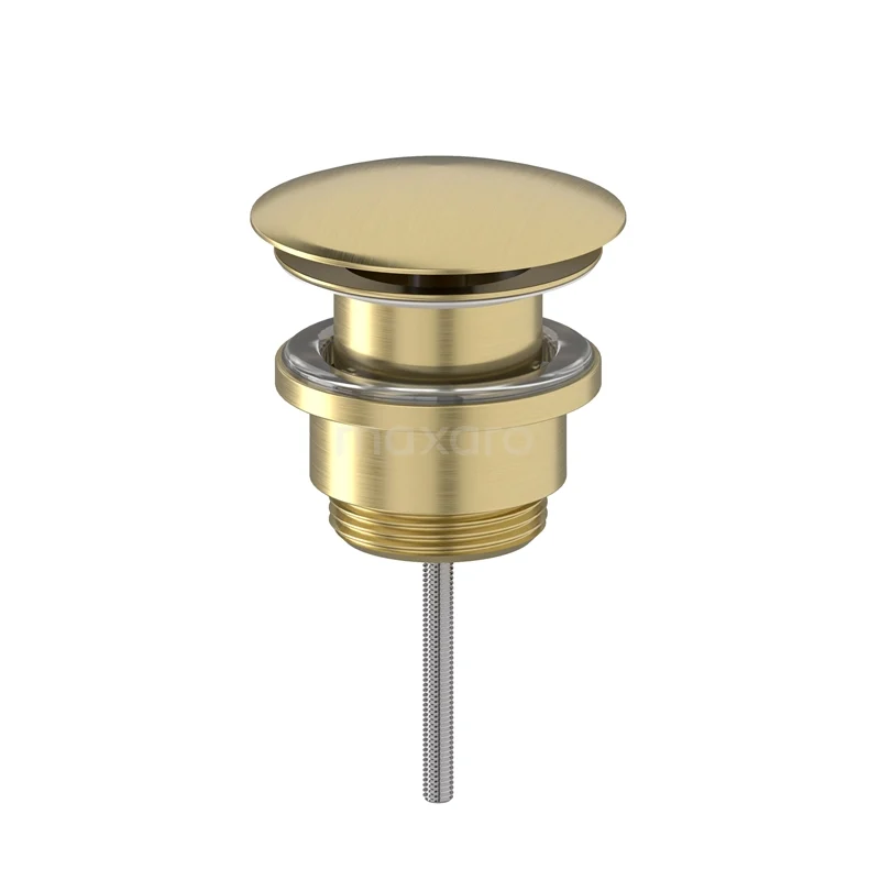 Waste plug Non-closable Light Gold Round 99.000.504LG