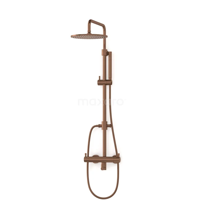 Radius Rain shower Construction | Copper 25 cm Rain shower Thermostatic BOK55-00002