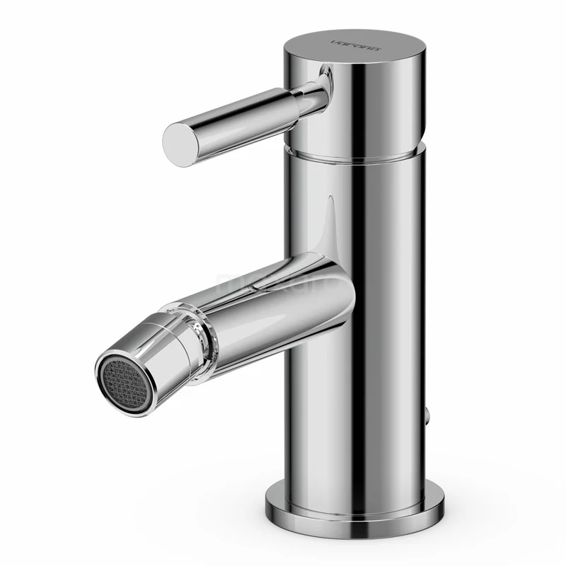 Bidet tap Radius Chrome, Single lever mixer tap, With Waste, Chrome 55.004.501
