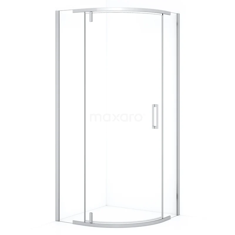 Topaz Duschkabine | 90x90 cm Chrom Drehtür Viertelrund R6403_0900C Topaz Duschkabine | 90x90 cm Chrom Drehtür Viertelrund R6403_0900C