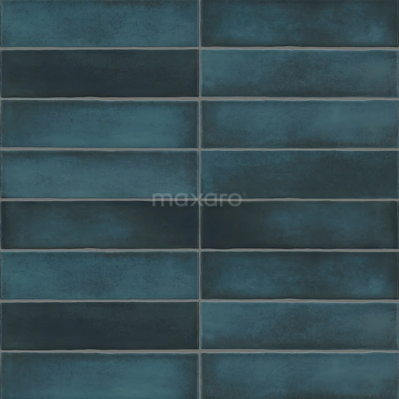 Wall tile Elix Blue 7.5x30cm Accent Blue Non rectified 507-020101