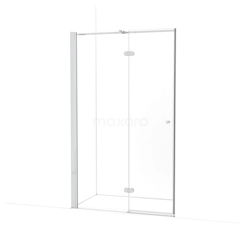 Amber Shower door | 120 cm Chrome Clear glass Pivot door WTB653320C
