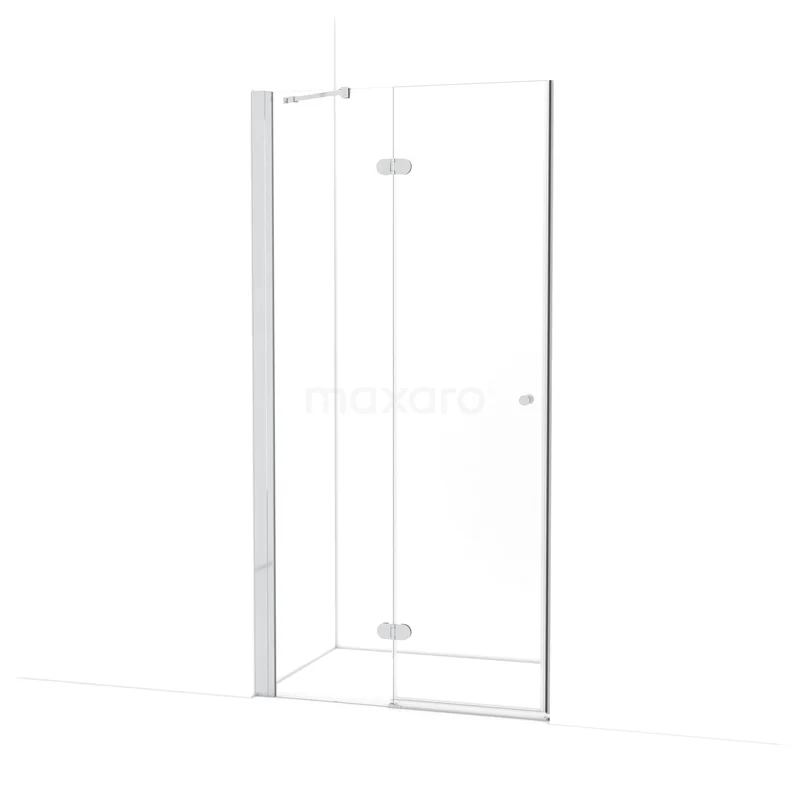 Amber Shower door | 100 cm Chrome Clear glass Pivot door WTB453220C