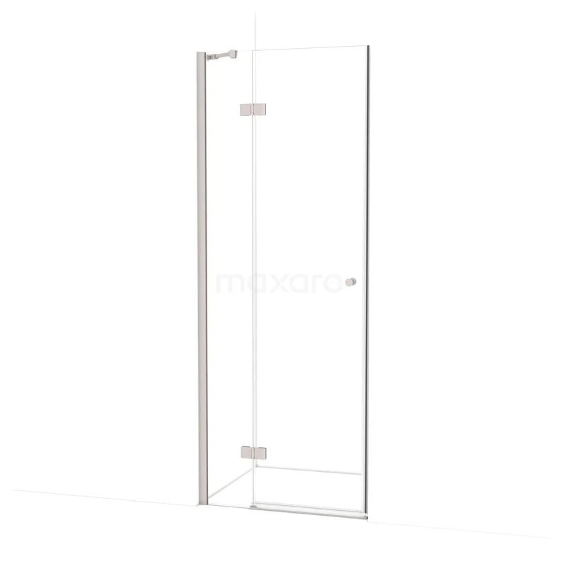 Amber Shower door | 70 cm Stainless steel Clear glass Pivot door WTB15210BR