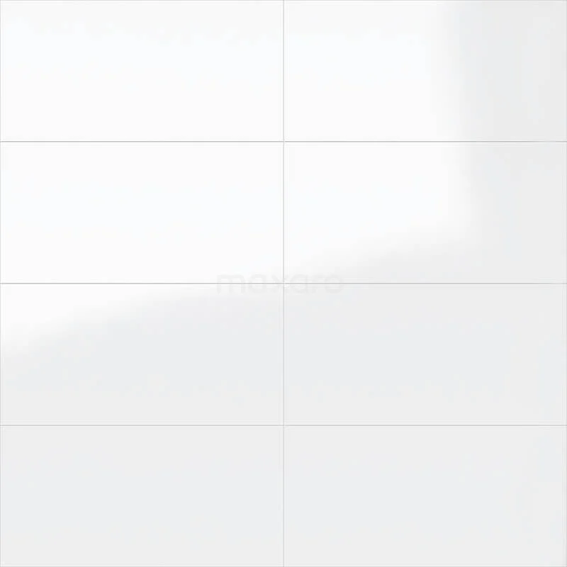 Tile sample, Wall tile, blank white glossy 501-5001TS