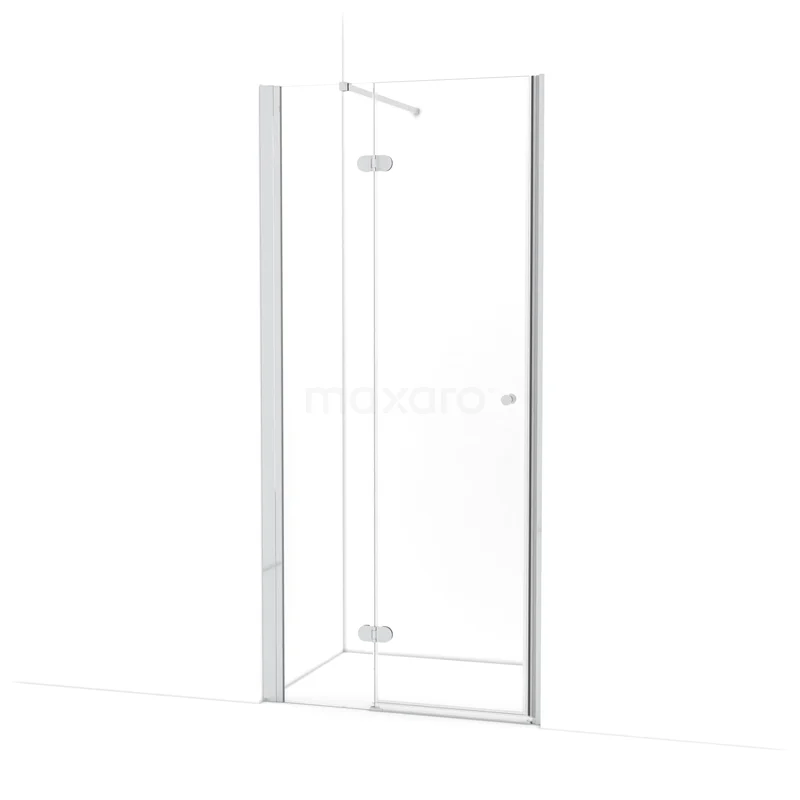 Amber Shower door | 95 cm Chrome Clear glass Pivot door WTC353120C