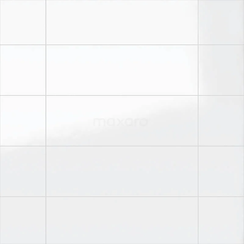 Blanco Wall tile |25x75cm Uni White Glossy 501-500301