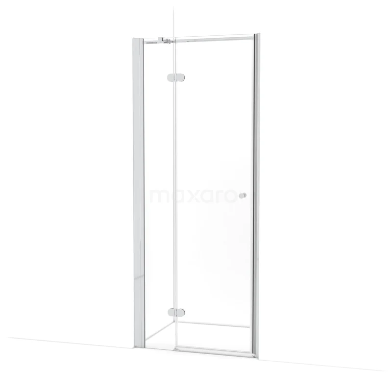 Amber Shower door | 85 cm Chrome Clear glass Pivot door WTC253320C