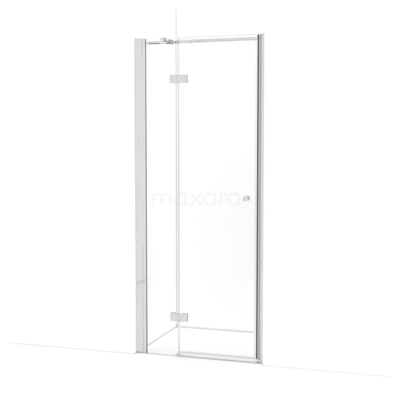 Amber Shower door | 85 cm Chrome Clear glass Pivot door WTC253310C