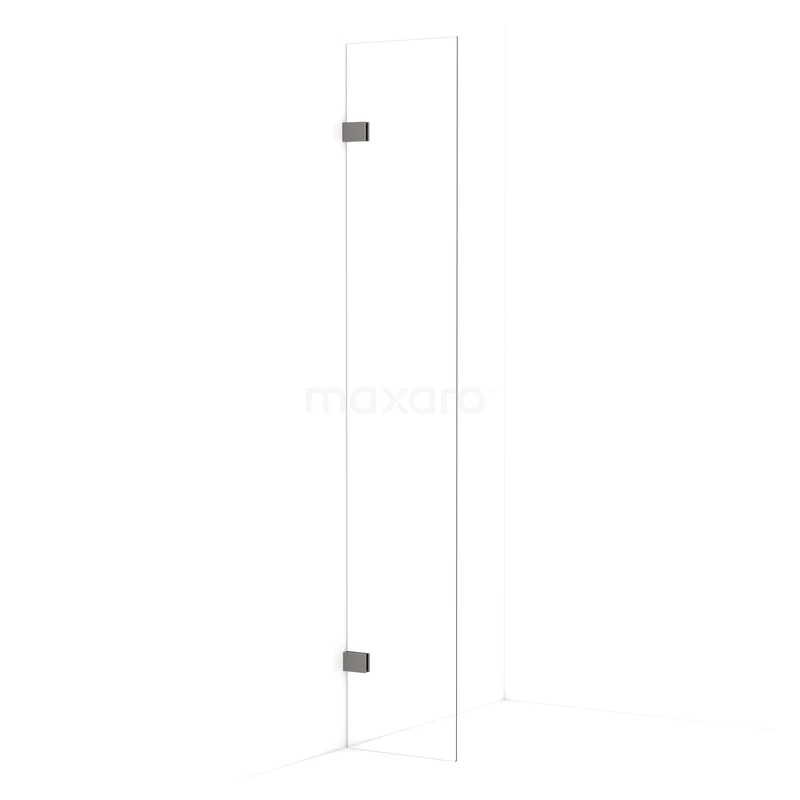 Diamond begehbare Dusche | 30 cm Schwarzes Metall Feste Wand IDA03020ZM Diamond begehbare Dusche | 30 cm Schwarzes Metall Feste Wand IDA03020ZM