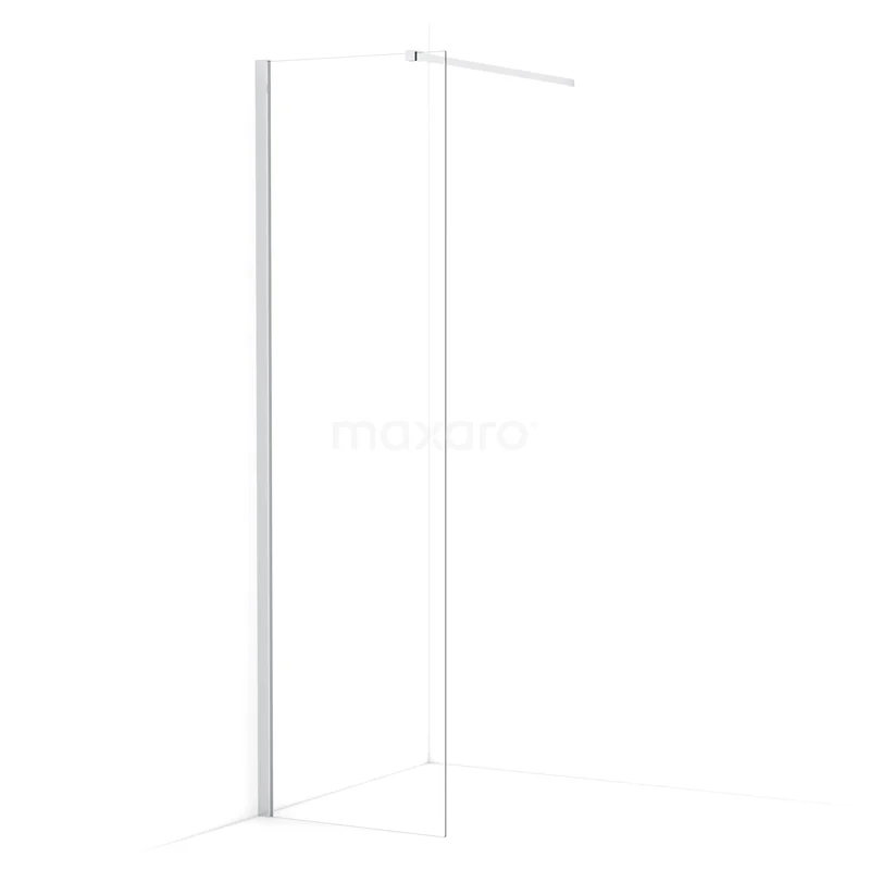Diamond Walk-in shower | 50 cm Chrome Clear glass Fixed wall IDA05110C