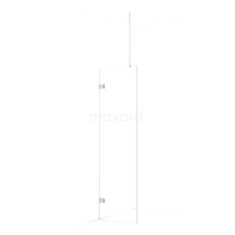 Diamond Walk-in shower | 50 cm Chrome Clear glass Fixed wall IDA05720C