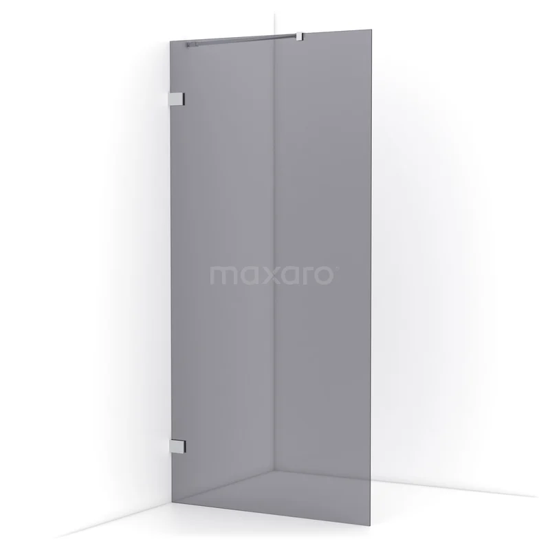 Begehbare Dusche Diamant 100cm Rauchglas Sicherheitsglas Chrom IDA10221C Begehbare Dusche Diamant 100cm Rauchglas Sicherheitsglas Chrom IDA10221C