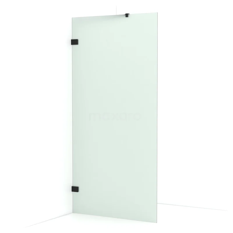 Begehbare Dusche Diamant 90cm Mattes Sicherheitsglas Matt Schwarz IDA09227MB Begehbare Dusche Diamant 90cm Mattes Sicherheitsglas Matt Schwarz IDA09227MB