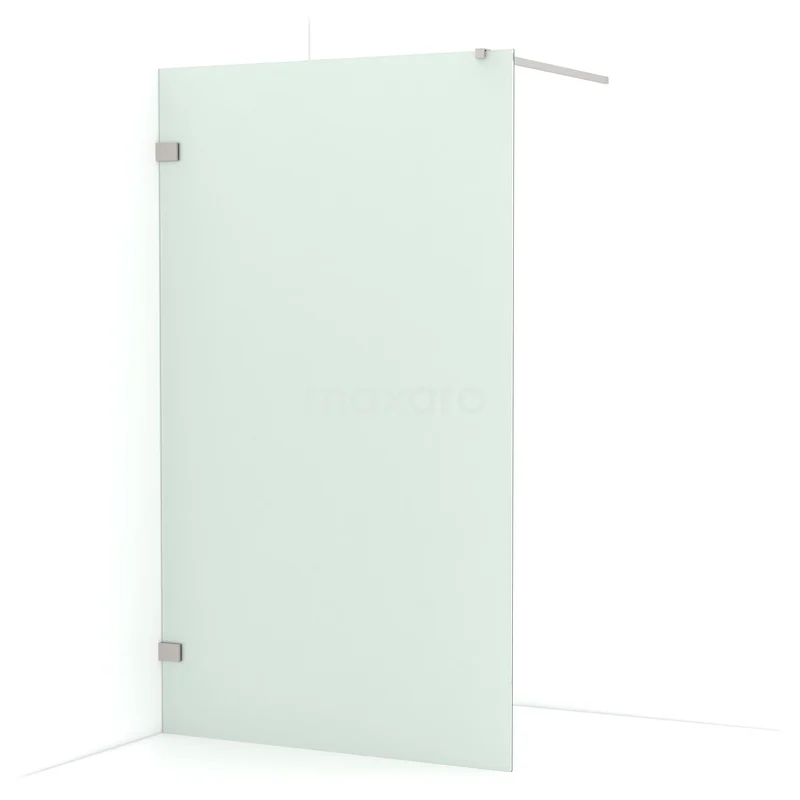 Begehbare Dusche Diamond 120cm Mattes Sicherheitsglas Gebürsteter Edelstahl IDA12127BR Begehbare Dusche Diamond 120cm Mattes Sicherheitsglas Gebürsteter Edelstahl IDA12127BR
